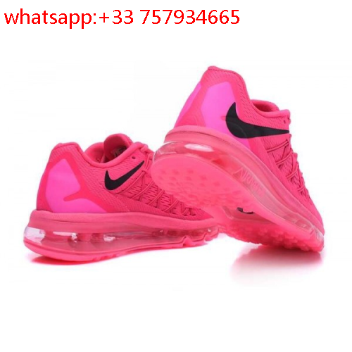 basket homme rose fluo